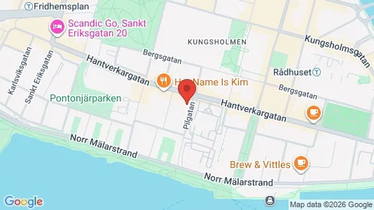 Apartments for rent i Kungsholmen - kort over placeringen