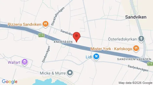 Apartments for rent i Karlskoga - kort over placeringen