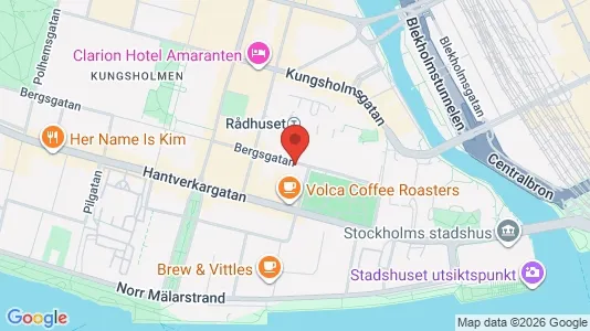 Apartments for rent i Kungsholmen - kort over placeringen