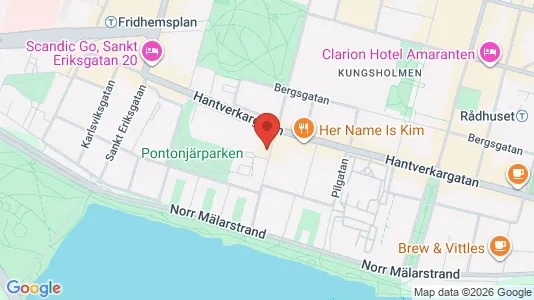 Apartments for rent i Kungsholmen - kort over placeringen