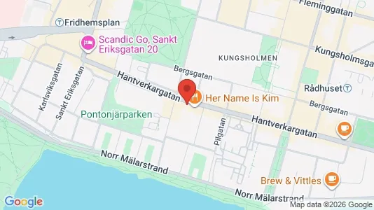 Apartments for rent i Kungsholmen - kort over placeringen