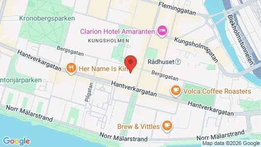 Apartments for rent i Södermalm - kort over placeringen