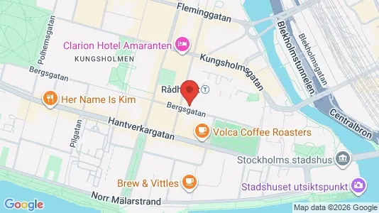 Apartments for rent i Kungsholmen - kort over placeringen