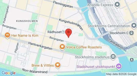 Apartments for rent i Kungsholmen - kort over placeringen