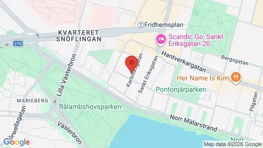 Apartments for rent i Kungsholmen - kort over placeringen