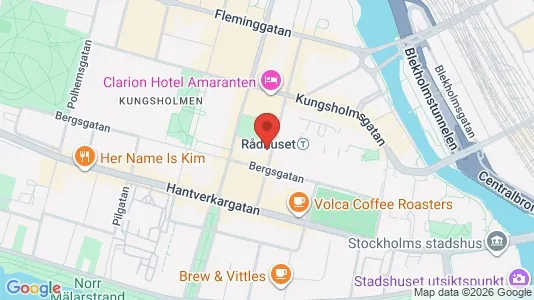 Apartments for rent i Kungsholmen - kort over placeringen