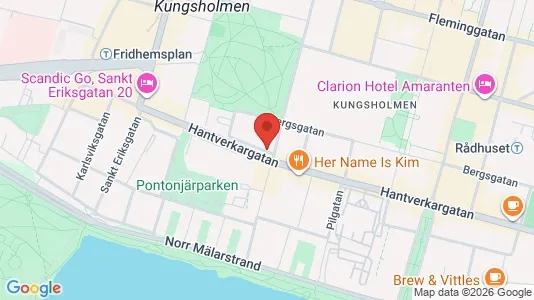 Apartments for rent i Kungsholmen - kort over placeringen