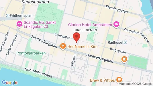 Apartments for rent i Kungsholmen - kort over placeringen