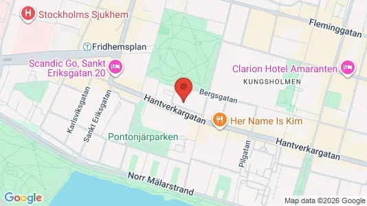 Apartments for rent i Kungsholmen - kort over placeringen