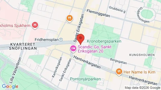 Apartments for rent i Kungsholmen - kort over placeringen