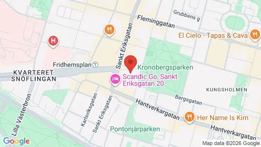 Apartments for rent i Kungsholmen - kort over placeringen