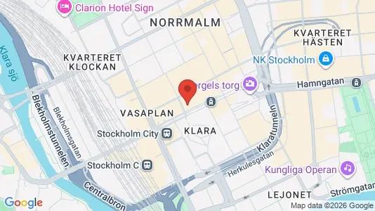 Apartments for rent i Stockholm City - kort over placeringen