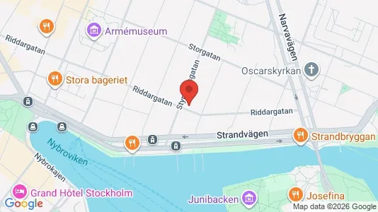 Apartments for rent i Östermalm - kort over placeringen