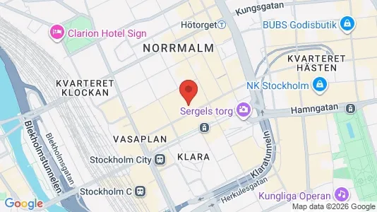 Apartments for rent i Stockholm City - kort over placeringen