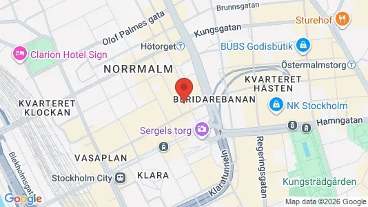 Apartments for rent i Stockholm City - kort over placeringen