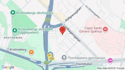 Apartments for rent i Kungsholmen - kort over placeringen