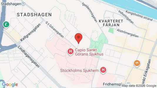 Apartments for rent i Kungsholmen - kort over placeringen