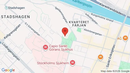 Apartments for rent i Kungsholmen - kort over placeringen