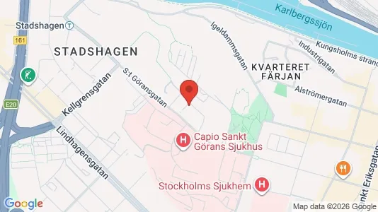 Apartments for rent i Kungsholmen - kort over placeringen