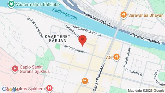 Apartments for rent i Kungsholmen - kort over placeringen