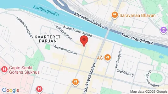 Apartments for rent i Kungsholmen - kort over placeringen