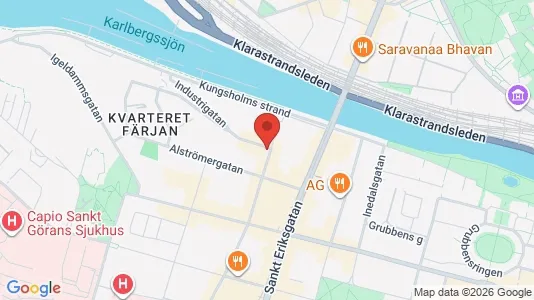 Apartments for rent i Kungsholmen - kort over placeringen