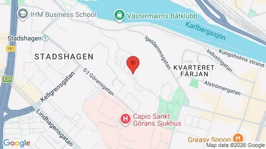 Apartments for rent i Kungsholmen - kort over placeringen