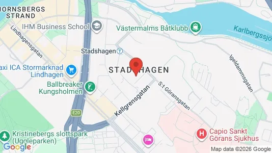 Rooms for rent i Kungsholmen - kort over placeringen