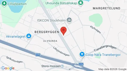 Apartments for rent i Stockholm West - kort over placeringen