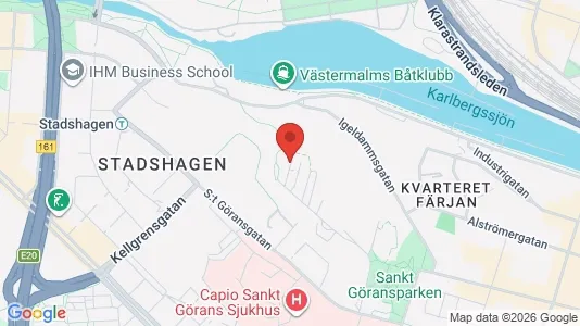 Apartments for rent i Kungsholmen - kort over placeringen