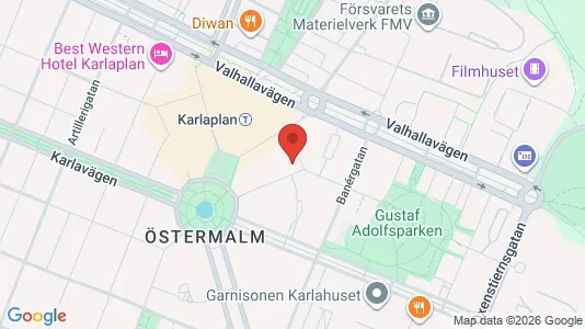 Apartments for rent i Östermalm - kort over placeringen