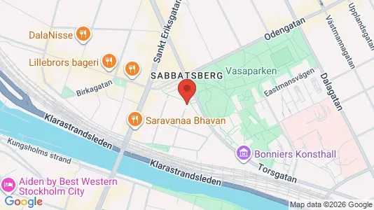 Apartments for rent i Vasastan - kort over placeringen