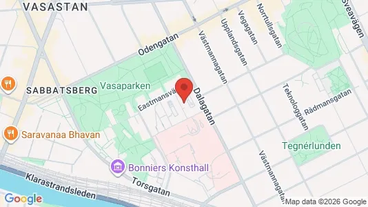 Apartments for rent i Vasastan - kort over placeringen