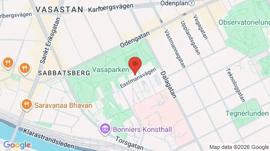 Apartments for rent i Vasastan - kort over placeringen