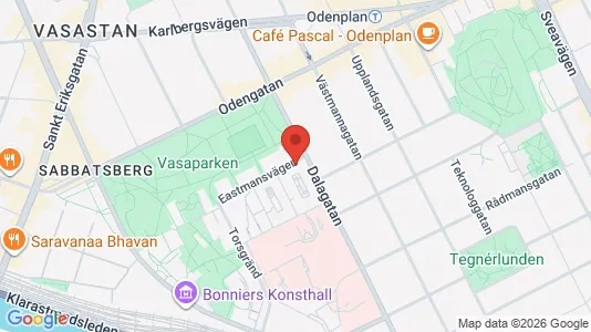 Apartments for rent i Vasastan - kort over placeringen