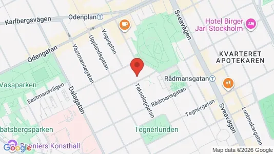 Apartments for rent i Vasastan - kort over placeringen