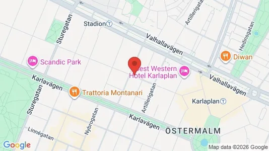 Apartments for rent i Danderyd - kort over placeringen