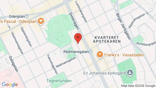 Apartments for rent i Vasastan - kort over placeringen