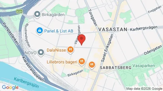 Apartments for rent i Vasastan - kort over placeringen