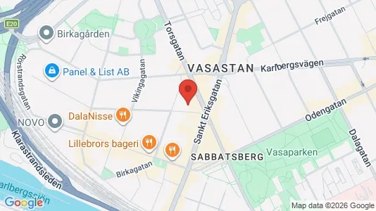 Apartments for rent i Vasastan - kort over placeringen