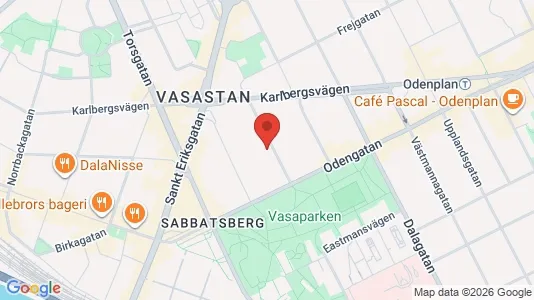Apartments for rent i Vasastan - kort over placeringen
