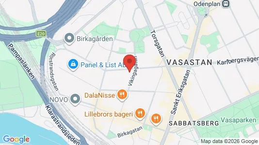 Apartments for rent i Vasastan - kort over placeringen