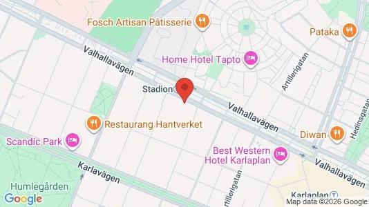 Apartments for rent i Östermalm - kort over placeringen