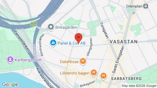 Apartments for rent i Vasastan - kort over placeringen