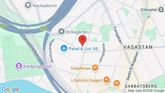 Apartments for rent i Vasastan - kort over placeringen
