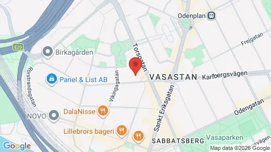 Apartments for rent i Vasastan - kort over placeringen