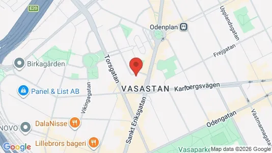 Apartments for rent i Vasastan - kort over placeringen