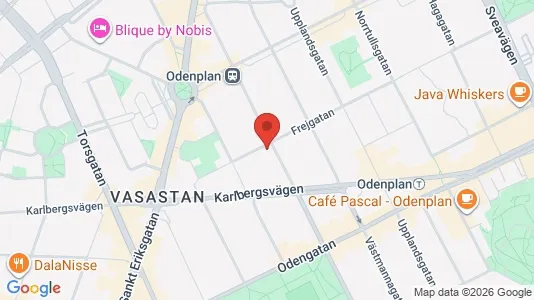 Apartments for rent i Vasastan - kort over placeringen