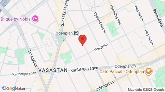 Apartments for rent i Vasastan - kort over placeringen