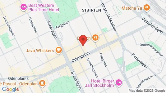 Apartments for rent i Vasastan - kort over placeringen